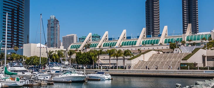 A view of San Diego Convention Center